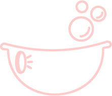 円形浴槽アイコン